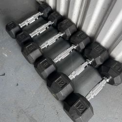 5 - 12 LB Dumbbell Set