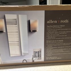 Allen + Roth Fog-Free Medicine Cabinet – New