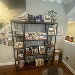 Industrial bookcase 