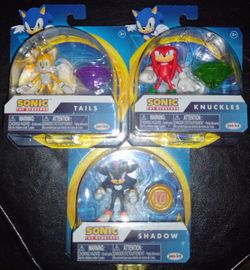 Jakks Pacific Sonic The Hedgehog Chaos & Super Action Figures!