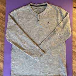 Beautiful Blue Men’s Hurley Shirt Size L 