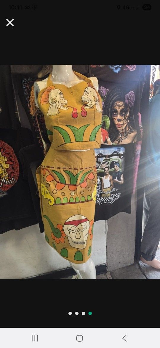 Treje Para Danza Azteca,mediano