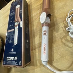 Double Ceramic 1-1/2 Barrel Curling Irion 