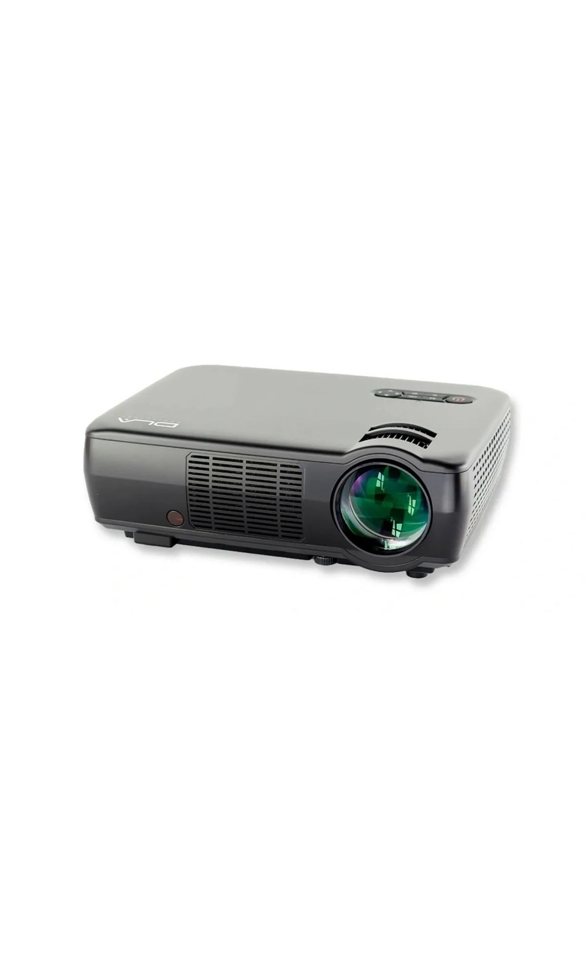 DLA Projector LED 4K HDMI 3D with DLA X72R Digital Projector Self Lock Screen