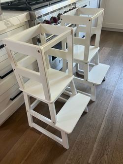 2 Kids Kitchen Step Stool Learning Tower