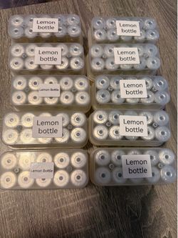 Lemon 🍋 agua pepper 🫑 kit de 10 $160