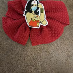 Nurse Hair Bow 