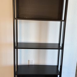 Narrow brown bookshelf Bookcase