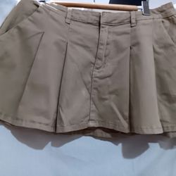 Ladies Cotton On Micro Mini Pleated Skirt