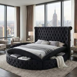 circle bed