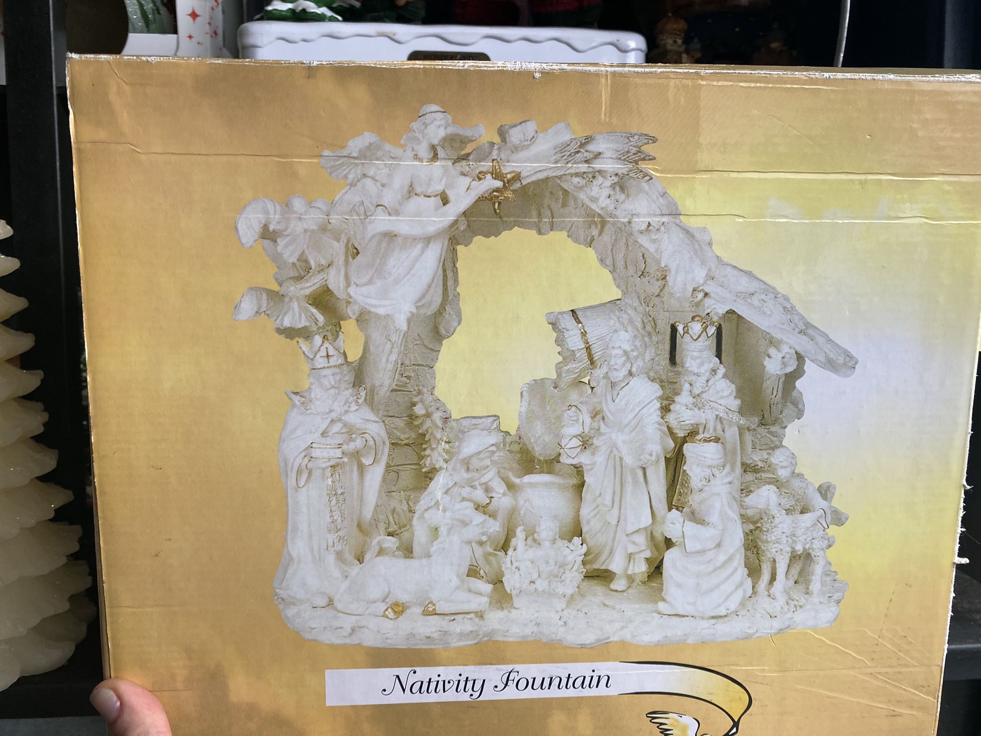 Nativity Scene Fountain