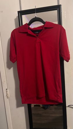 AIS Red Short Sleeve Polo Shirt