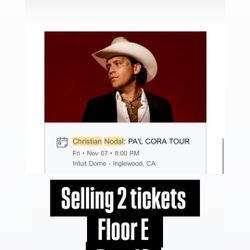 Christian Nodal Tickets 
