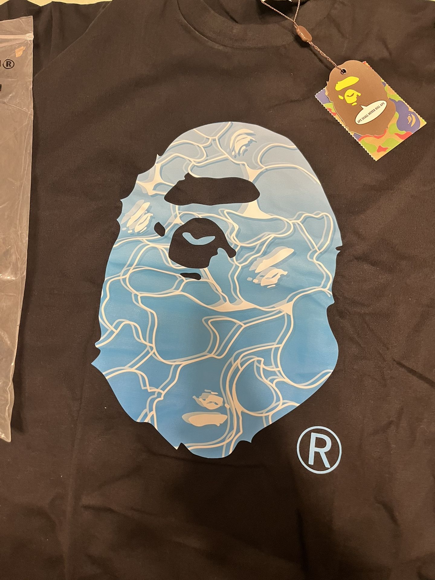 Baby Blue Bape Shirt