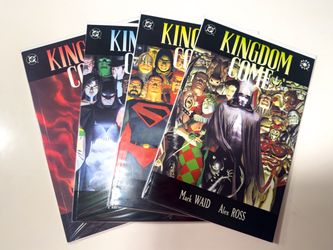 Kingdom Come #1-4 (1996) • COMPLETE RUN NM