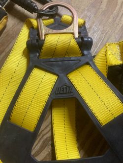 Construction harness fall protection