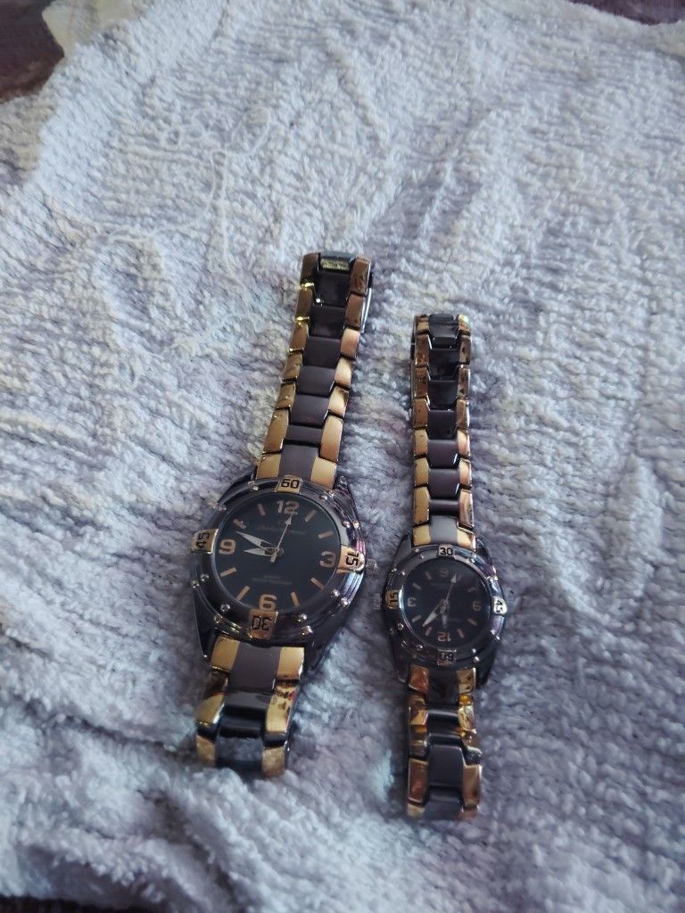 Man And Woman Watches Set