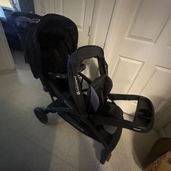 Sit And Stand Double Stroller 