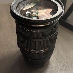 17-50mm Sigma 2.8 EX Lens