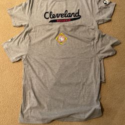 2 Cleveland Buckeyes T-shirts