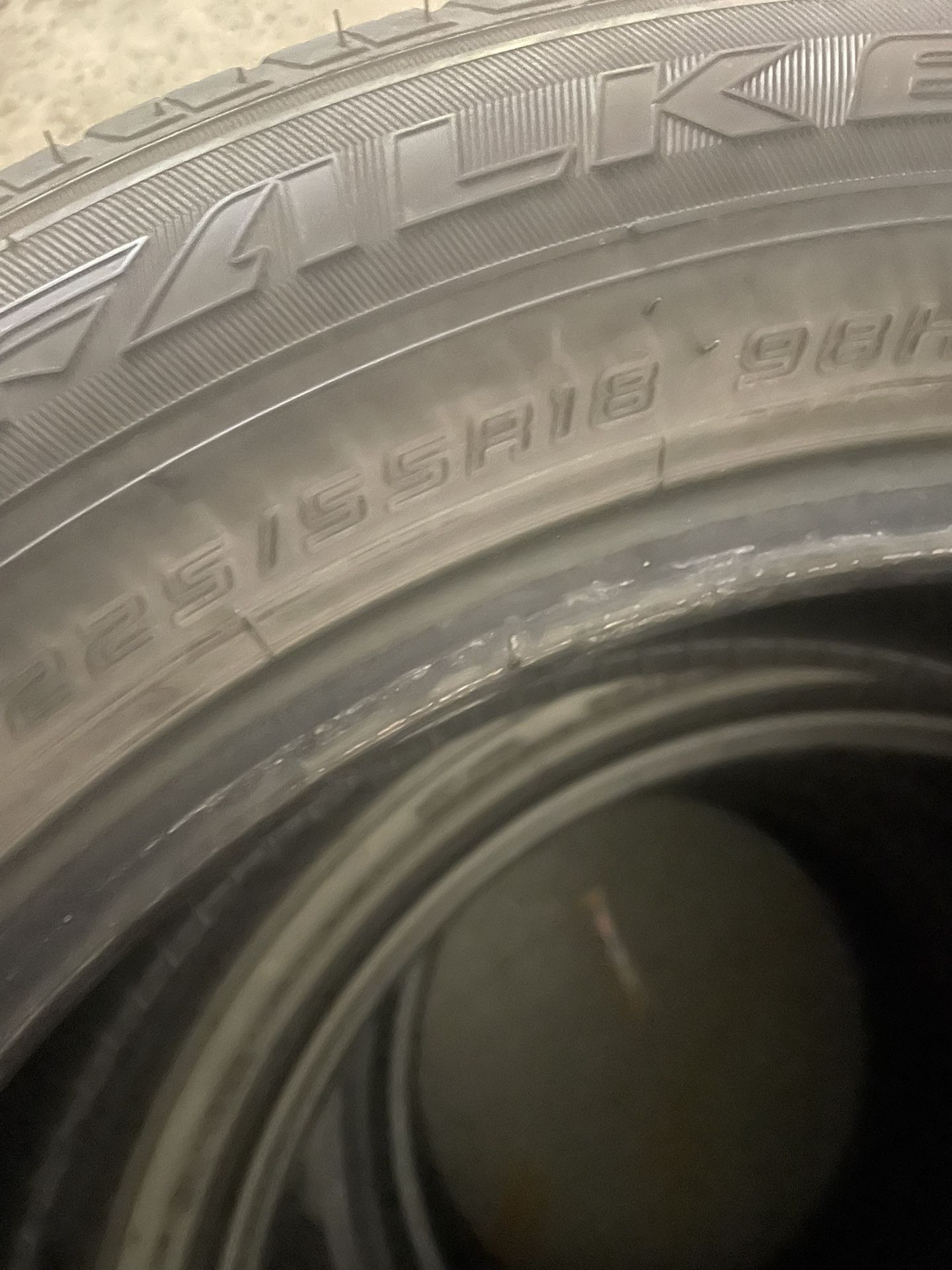 Tires -Set Of 4. Good Condition