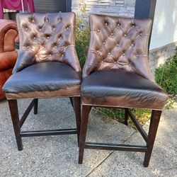 Leather Bar Stools OCT11 &12 ONLY
