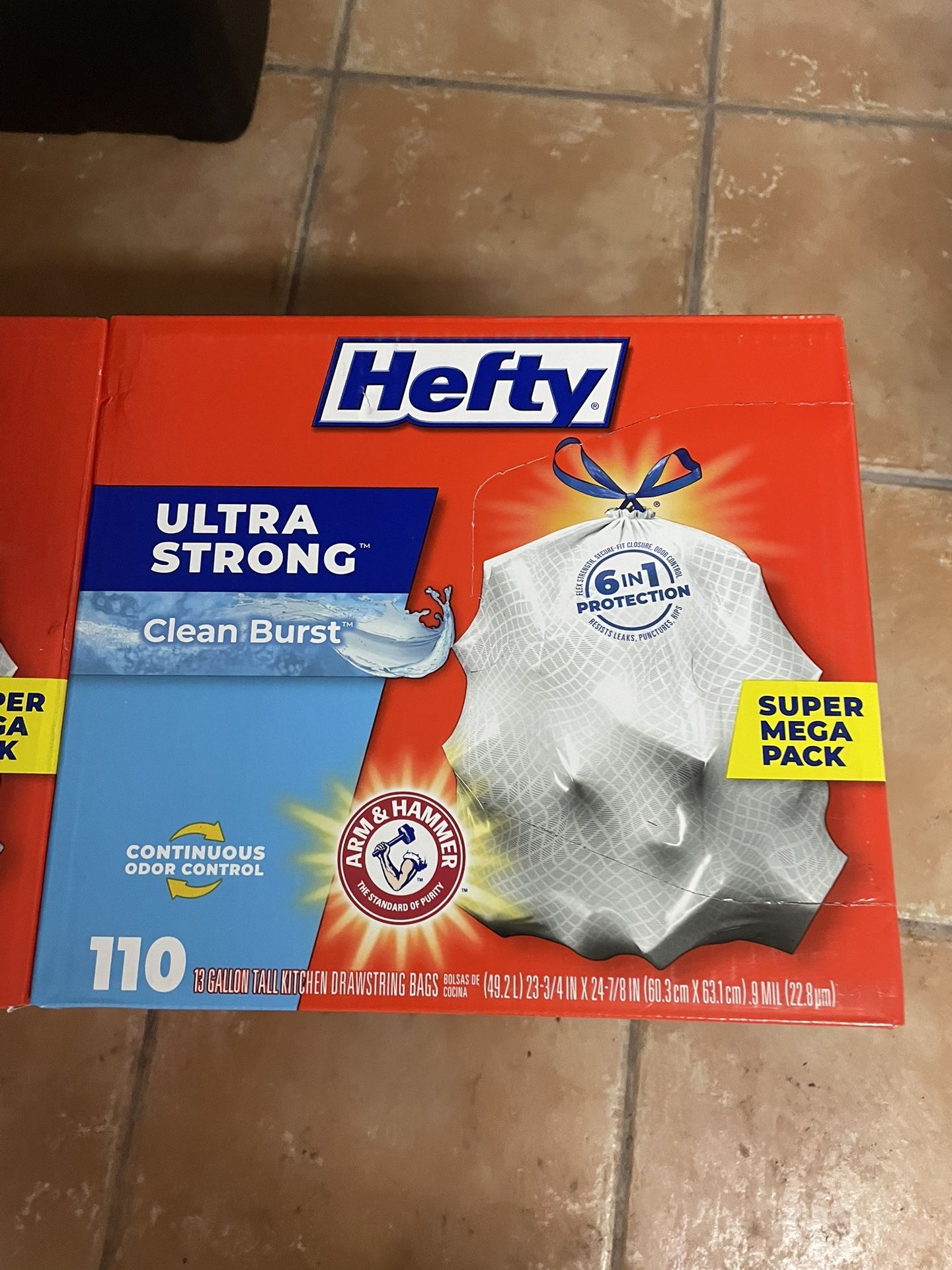 trash bags 13 g brand new