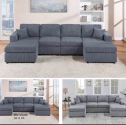 $420 u shape sectional couch