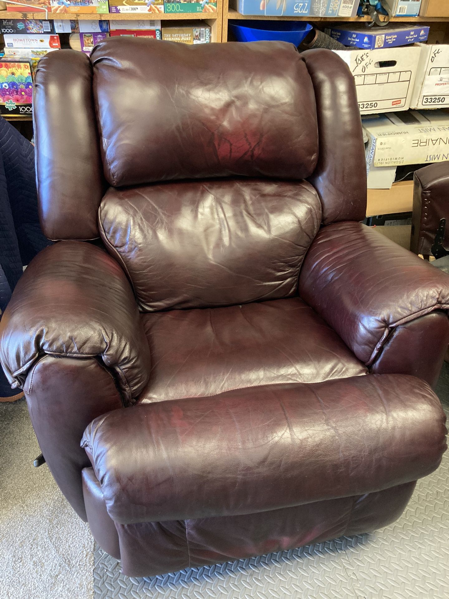 Lane Leather Recliner Chairs