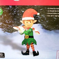 Light Up  Christmas Elf