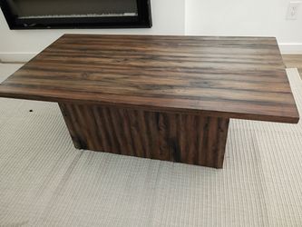 Wood  coffee table