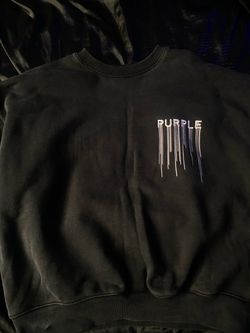 Purple brand sweatshirt size medium fits baggy