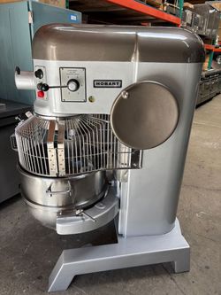 80 Quart Hobart Mixer L-800T Timer Bowl Guard & 3 Attachments 200V 2 HP Single Phase Qt #4441