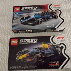 LEGO Speed Champions Formula 1: Oracle Red Bull Racing 77243 & Williams Racing FW46 77249