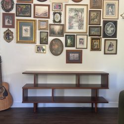 Media/TV console Walnut brown 