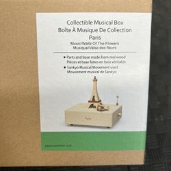 Papyrus Eiffel Tower Music Box