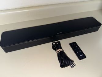 Bose TV Speaker Soundbar with remote in good working condition