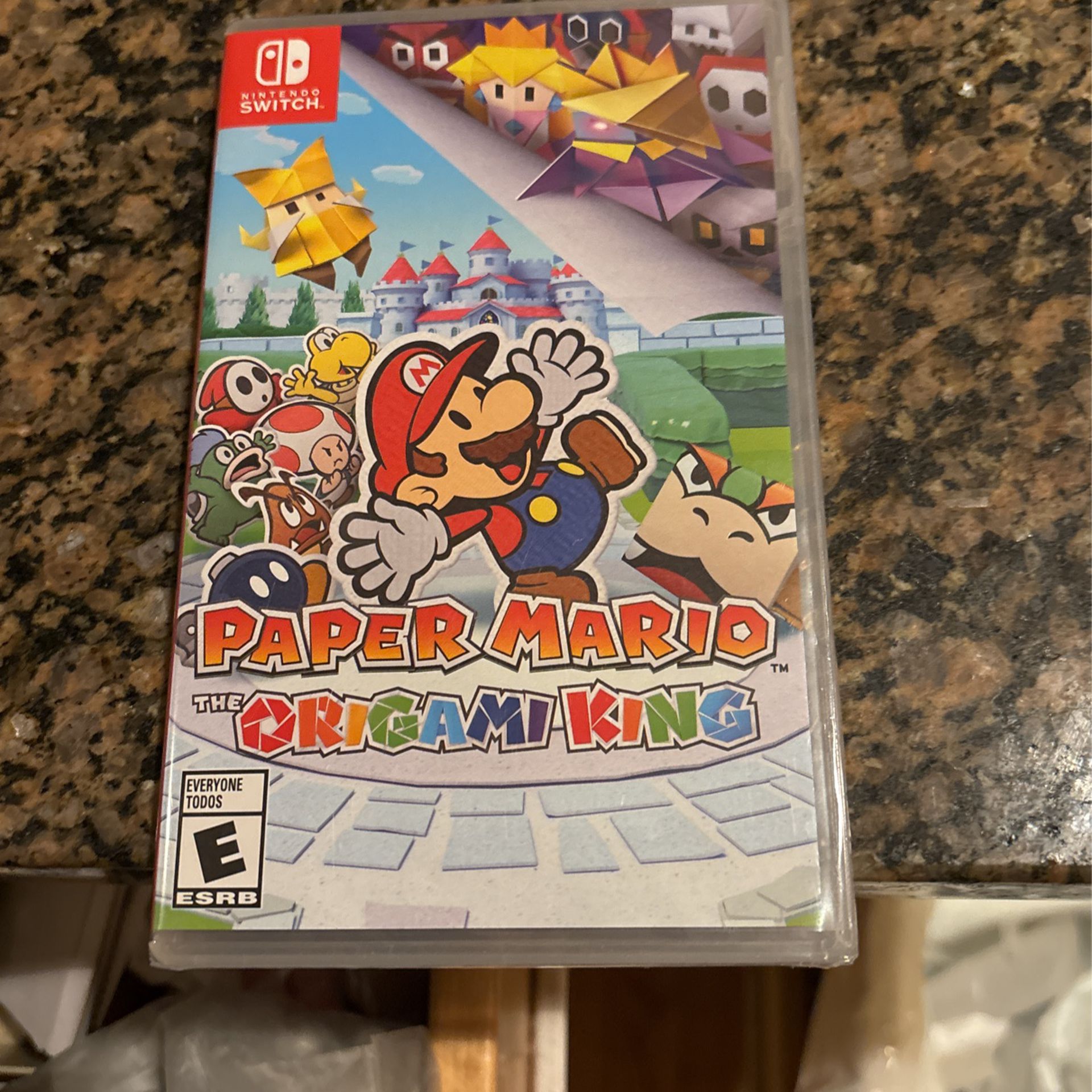 Paper Mario Nintendo Switch Video Game The Origami King Rated E for Everyone 