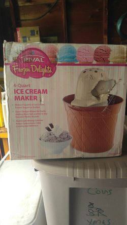 Brand new Rival ice cream machine
