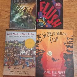 flush, world without fish, good masters! sweet ladies!, percy jackson (books)