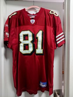 Terrell owens authentic letter stitched Reebok 49ers jersey