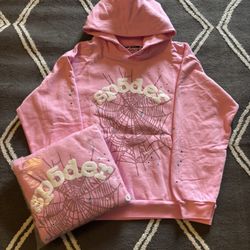 Spider Pink Hoodie