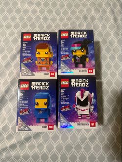 Lego Movie 2 Brickheadz brand new