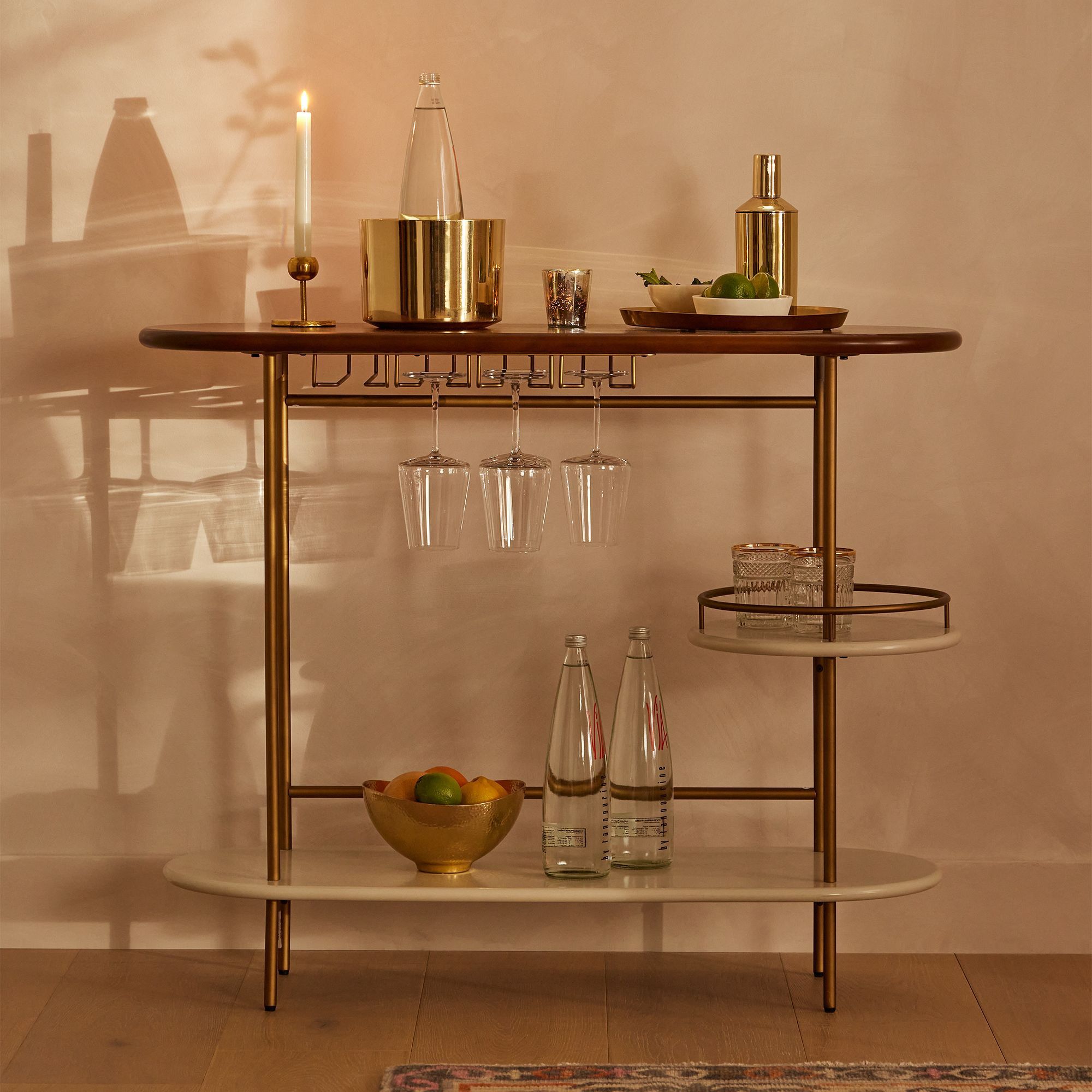 West Elm Tiered Bar Console