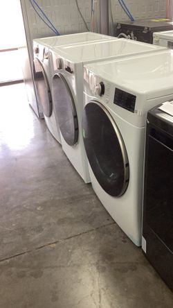 LG front load ventless dryers 7.4