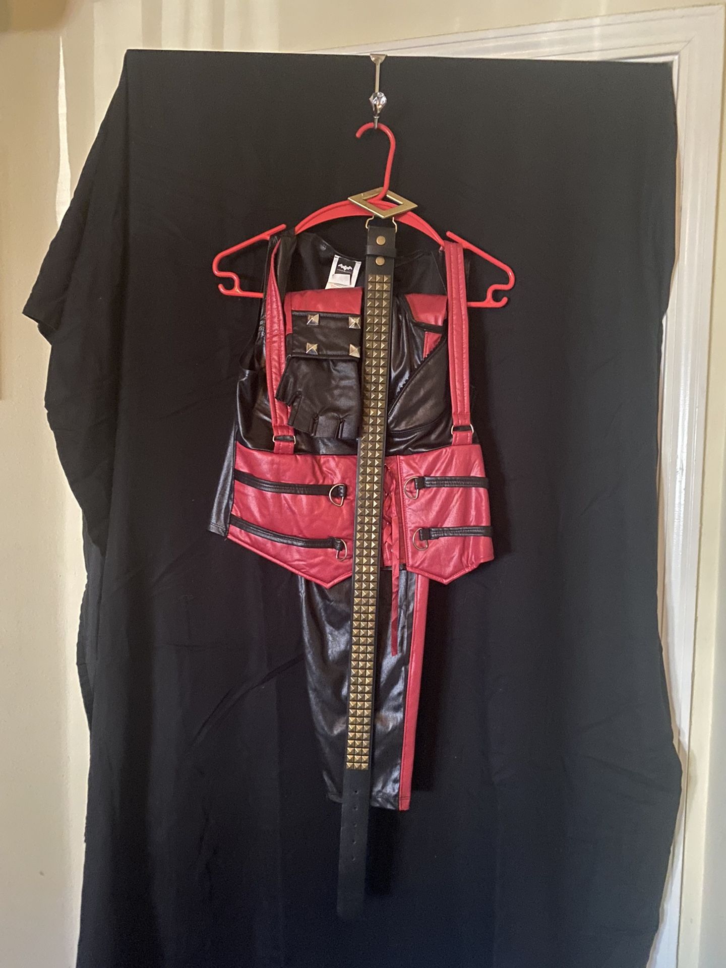 Red And Black Halloween Costume