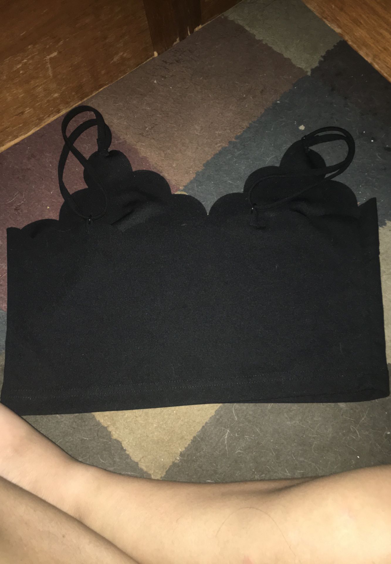 Black Crop Top