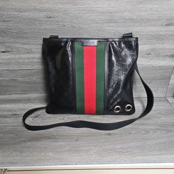 Authentic Gucci Imprime Web Messenger Bag 347991