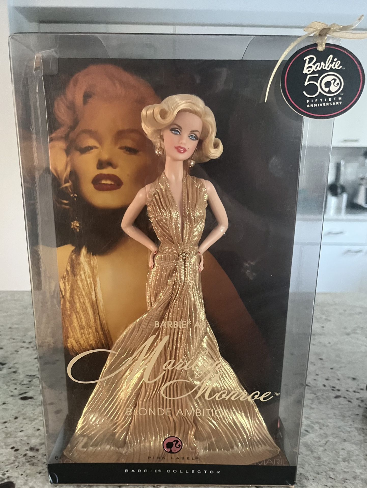 Marilyn Monroe Barbie 50th Anniversary 