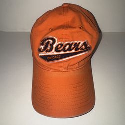 Reebok Chicago Bears Orange Navy Hat NFL Football One Size